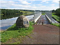 Footbridge over an outflow from Banton Loch in G65 0QE