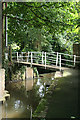 Beaminster: footbridge over the Brit in DT8 3PJ