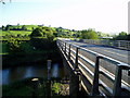 River Severn,Abermule bypass bridge in SY15 6JH