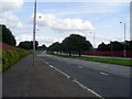 Edinburgh Road, looking east in G33 4QA