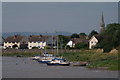 Combwich harbour seen from River Parrett in TA5 2ST