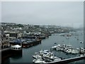 Falmouth Quays from the National Maritime Museum in TR11 3HQ