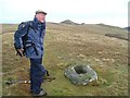 Font Stane on Monks Rig, Pentland Hills in EH26 9LW