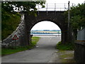 Railway bridge at Rosskeen, with Cromarty Firth in IV18 0PL