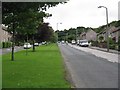 Drum Brae Drive looking towards Corstorphine Hill in EH4 7NE