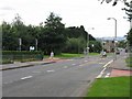 Looking west down Drum Brae Drive in EH4 7NE