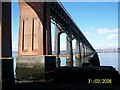 Tay railway bridge - from shore in DD6 8LZ