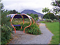 Shelter in Broadford Community Garden in IV49 9AF