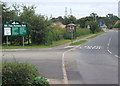 Business park entrance at the end of Old Ipswich Road in IP1 6FX