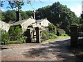 North lodge and entrance to Beaufront Castle in Sandhoe