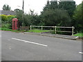 Drimpton: phone box and bridge in DT8 3RF