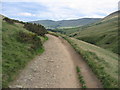 Pennine Way From Jacobs Ladder in High Peak District (B)