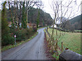 Lane at Gwarcwm in SY23 4BA