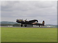 Battle of Britain Flight Lancaster at RNAS Culdrose Airshow 2006 in Rose-in-the-bush