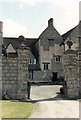 Gateposts at entry to Creslow Manor House in Creslow