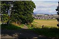 Path from Lour Road, Forfar leading to Easterbank, Forfar in DD8 2AZ