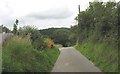 Country lane linking Llanfaes and Sling in LL58 8LL
