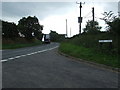 Country road junction in IP18 6PB