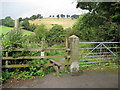Hathersage - Footpath behind St.Michael's Church in S32 1AN