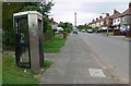 Phonebox along Mill Lane in LE9 7JN