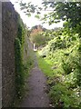 Footpath leading from A36 - Claverton in BA2 7BD