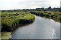 Crossing the river Glaven, Cley next the Sea, Norfolk in Wiveton
