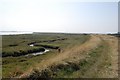 Seawall footpath, Paglesham Eastend in SS4 2EJ