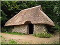 Mediaeval Cottage at Weald & Downland Museum, Singleton, West Sussex in PO18 0EX
