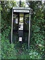 Phone box, Gwern-y-steeple in CF5 6LG