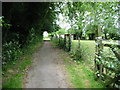 Footpath from the A258 to Dover Road in CT14 0BP