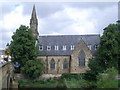 Looking across the river to the church in NE61 2EU