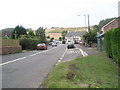 Looking along Station Road towards Washford Station in TA23 0PG