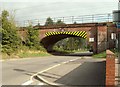 Railway bridge by Kelvedon railway station in CO5 9RT