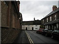 Looking down Selborne Place towards Bampton Street in TA24 5TA