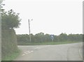 Road junction at Rhoscefnhir in LL75 8YR