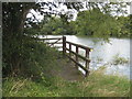 Footbridge on the Thames Path in OX10 7LS