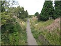 Old railway path at Loanhead in EH20 9DE