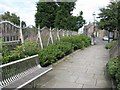 Decorative railings, High Street, Loanhead in EH20 9DE