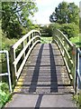 Footbridge over the River Wylye in SP2 0RA