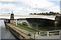 Twelvetrees Crescent bridge over Old River Lee in E3 3NE