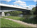 A4130 road bridge across the Thames in OX10 9SL