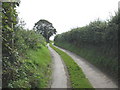 Road south towards Llandegfan in Cwm Cadnant Community