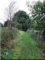 Public footpath in Bishop's Stortford All Saints Ward