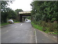 Wales - Railway Bridge crosses over Mansfield Road (A618) in S26 5LX