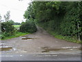 Footpath and drive up to Copes Farm in HP15 6JA