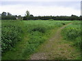 Footpath to the allotments in HP15 6SN