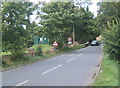 B1115 towards Burford Bridge and Stowmarket in IP14 3BQ