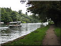 The Thames Path near Maidenhead Court in SL6 8JX