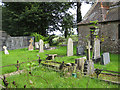 Churchyard of St Junabius, Llandinabo in HR2 8JB