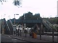 Pedestrian Bridge at Crediton Station in EX17 3BL
